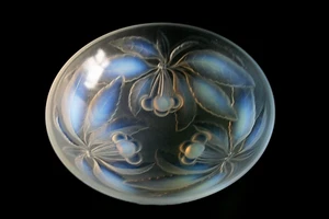 ART DECO G. VALLON OPALESCENT GLASS BOWL - CIRCA 1930 - Picture 1 of 5