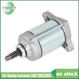 Fit For Honda Foreman 500 TRX500FE TRX500FM Starter Motor - Picture 1 of 8