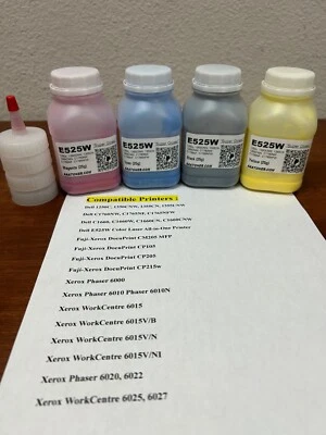 (25g x 4) Recarga de tóner para impresora multifunción color Dell E525w (sin chip) Foto 1 de 4