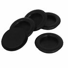 5pcs Black Rubber Closed Blind Blanking Hole Wire Cable Gasket Grommets 25mm