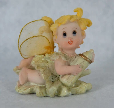 Cake Topper / Figurine-Baby Shower, Baby Fairy Girl - Image 1 of 4