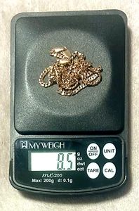 ROSE GOLD PLATED STERLING SILVER 2.6MM MIAMI CUBAN LINK 18" CHAIN NECKLACE - Picture 1 of 5