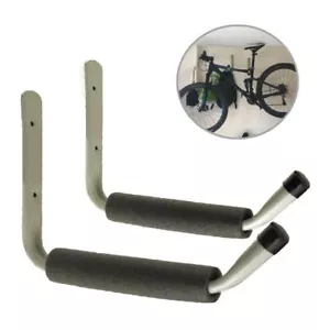 2 x Giant Padded Wall Hooks Ideal for Mountain Bikes, Canoes & Kayak Boats - Picture 1 of 4