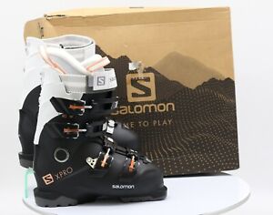SALOMON X PRO 90 W WOMENS MONDO 23/23.5 UK 4/4.5 BLACK SKI BOOTS RRP £300 KL