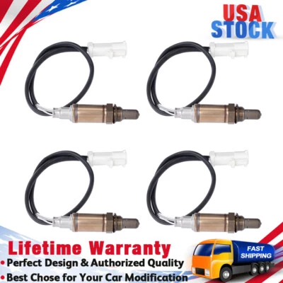 Juego de 4 sensores de O2 aguas arriba aguas abajo 15717 para Lincoln Town Car 1998-2011 4,6 L Foto 1 de 4