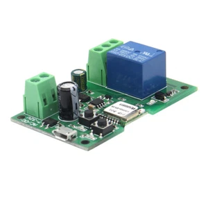 1 pz modulo relè domestico smart switch wireless WiFi 5 V-12 V autobloccante - Foto 1 di 4