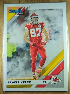 2019 Travis Kelce Panini Donruss Photo Variation SP #2V Kansas City Chiefs NFL - Image 1 of 2