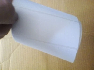 Große weiße Versandetiketten klebrig selbstklebend 89 mm lang x 36 mm breit