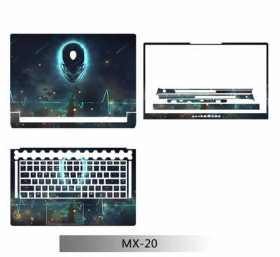 Dazzle Vinyl Laptop Special Sticker Skin For Alienware X15 R1 - Image 1 of 4