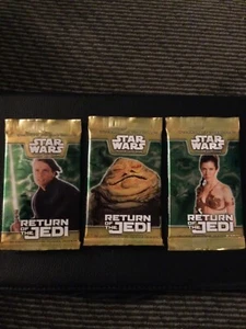 WOTC Star Wars TCG - Return of the Jedi Booster Pack factory sealed 1 of each - Picture 1 of 2