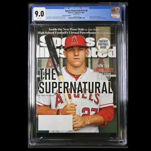 Mike Trout SPORTS ILLUSTRATED CGC 9.0 August 27, 2012 | First Cover - Picture 1 of 5