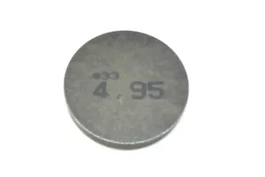 Pastille cale jeu de soupapes Diam 33 x ép 4,95 pour Alfa Romeo Fiat Lancia.... - Picture 1 of 6