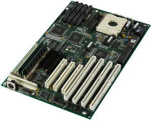 ECS SA486P AIO-U REV 1.0 SOCKET 3 4x SIMM 4x ISA 3x PCI COM FDD IDE/ATA