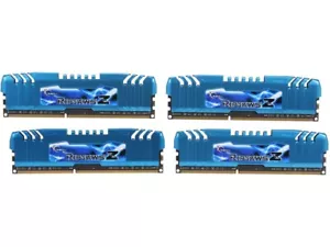 G.SKILL 32GB (4 x 8GB) Ripjaws Z Series (PC3 19200) 2400 DDR3 F3-2400C11Q-32GZM - Picture 1 of 1