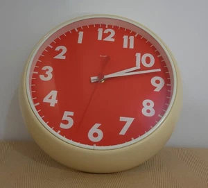 Vintage Rare Accutec Backwards Clock VGC Counter Clockwise - Picture 1 of 5
