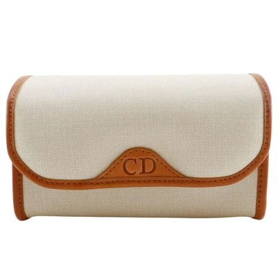 Bolsa feminina de PVC branca novidade logotipo CD Dior - Imagem 1 de 4