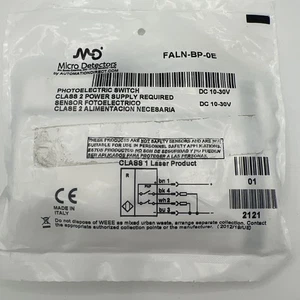 NEU MIKRODETEKTOREN FALN-BP-0E FOTOELEKTRISCHE SCHALTER SENSOR, 10-30VDC, 100mA - Bild 1 von 2