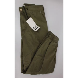 Pantalón cargo River Island para mujer talla 14 R estilo años 80 artículo con puños - Imagen 1 de 6