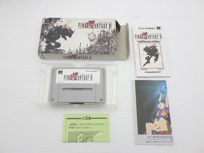 GIOCO JP Final Fantasy VI Super Famicom/SNES. 9000024363540 - Immagine 1 di 2