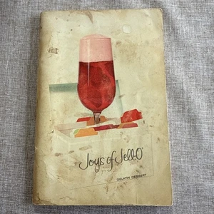 Joys of Jello Gelatin Dessert Recipes Cookbook 1960s 4th Edition 1st Printing - Picture 1 of 11