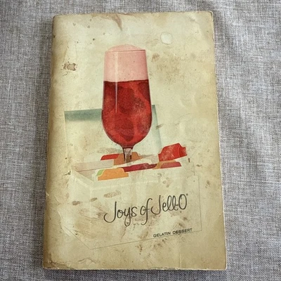 Joys of Jello Gelatin Dessert Recipes Cookbook 1960s 4th Edition 1st Printing - Image 1 of 4