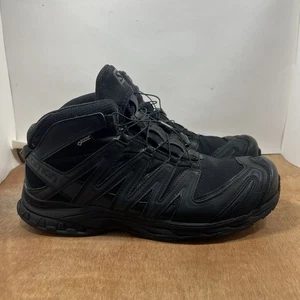 Salomon XA Pro 3D Forces Black Mid Gortex Tactical Boots Sz Men Size 13 - Picture 1 of 9