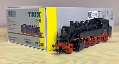 Trix 25086 H0  86 507  Dampflokomotive DB Ep. III in OVP mit Sound neuwertig - Bild 1 von 4