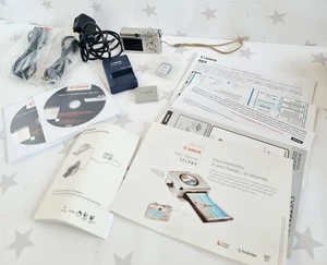 Canon IXUS 50 5MP Digital Camera Boxed Tested Plus Charger Battery SD Card - Picture 1 of 15