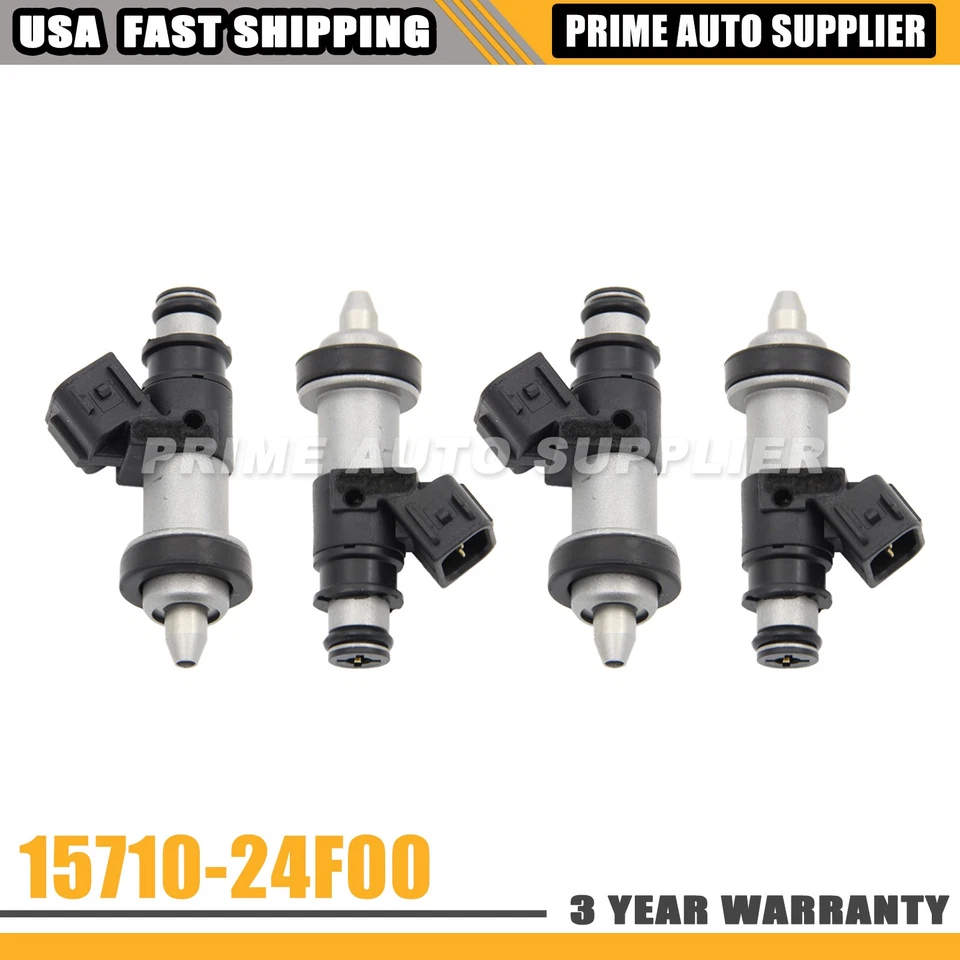 4x For Suzuki GSXR 600 750 1000 Hayabusa GSX1300 R RZ Fuel Injectors 15710-24F00 Foto 1 de 4
