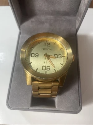 Nixon Corporal Watch SS A346. 100m Water Resistant & 5”Diameter Band/48mm Face - Image 1 of 4