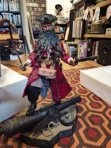 SIDESHOW BLACKBEARD THE PIRATE PREMIUM FORMAT EXC 54 of 200. - Picture 1 of 9