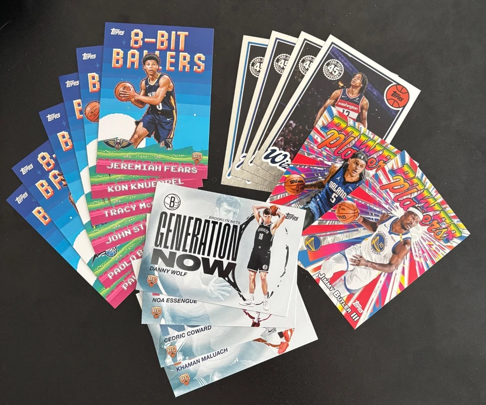 2025-26 Topps 篮球插入 -- 完整套装 -- 免费 S&H — 第 1/1 张图片