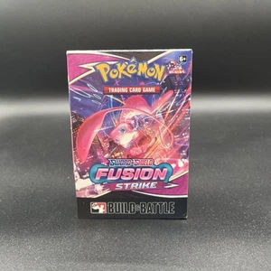 Pokémon Fusion Strike Build and Battle Stadium Box Trading Cards SWSH08 Sealed - Picture 1 of 2