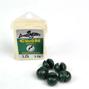 Dinsmores Green Round Tin Split Shot- Size LG 3.2g - Close-Out - Picture 1 of 1