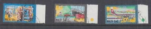 MALTA, 1981 Industry, 50c., One Pound, & Three Pounds, used. - Picture 1 of 1