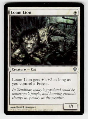 Worldwake #13 Loam Lion - Image 1 of 2