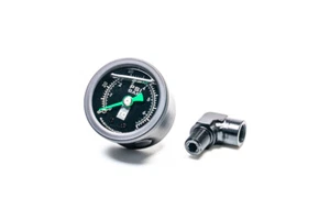 Fuel Pressure Gauge with 90 Deg Adapter Radium Engineering - Picture 1 of 2