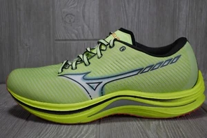 New Mizuno Wave Rebellion Men's Running Racing Shoes Neon Size 9  $160 - Picture 1 of 6