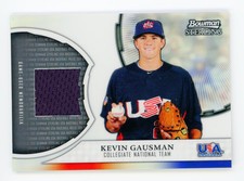2011 Bowman Sterling Kevin Gausman #USAR-KG USA Baseball Relics National Team