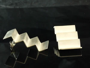 925 Sterlingsilber Design Ohrstecker Treppe Stairway - Bild 1 von 3