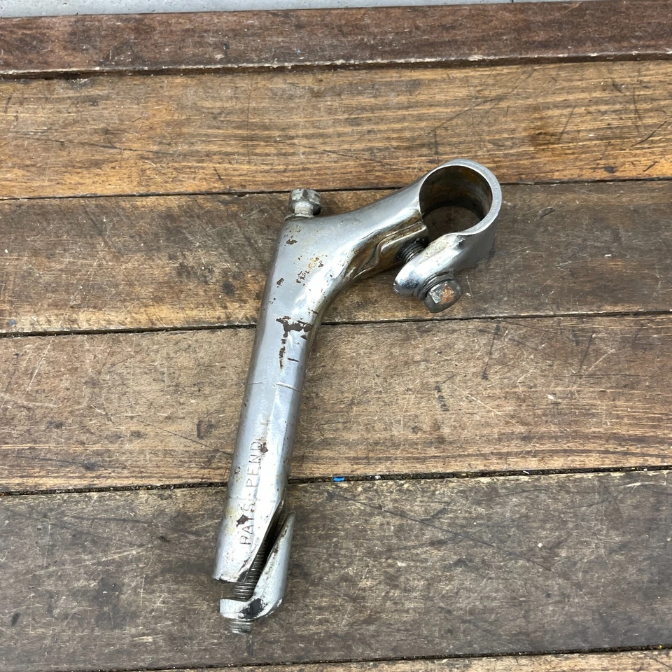 Vintage Schwinn Stem AS Neck Gooseneck 1966 66 Typhoon 60s Stamped Pat Pend - Image 1 of 4
