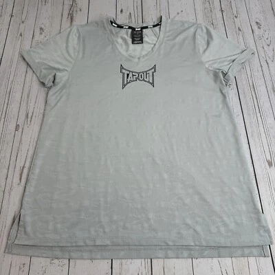 Camiseta Tapout MMA Fighting Y2K Gráfica Mujer Gris Mediana Camuflaje Camiseta Foto 1 de 4