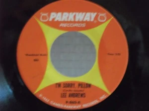 Lee Andrews,Parkway 860,"I'm Sorry, Pillow",US,7" 45,1962 R&B,Stamped #s,Mint - Picture 1 of 2