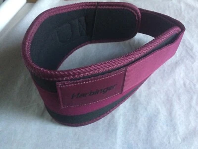 "Cinturón de levantamiento de pesas para mujer Harbinger Fitness 5"" rosa y negro TALLA: PEQUEÑO" Foto 1 de 4