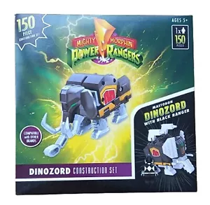 Power Rangers Construction Set MASTODON Dinozord Black Ranger - 150 Pieces - Picture 1 of 6