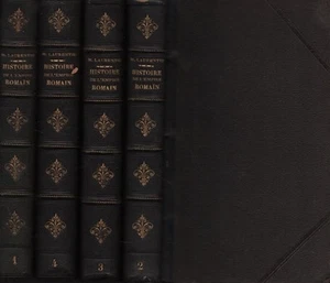Histoire of l'empire romain. 4 voll. M. Laurentie. Lagny Freres. 1862. STO10 - Bild 1 von 1