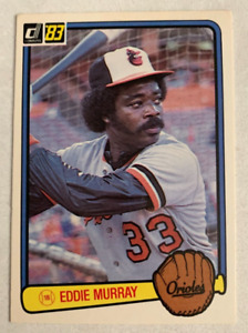 MLB EDDIE MURRAY Baltimore Orioles 1983 Donruss Baseball Trading CARD #405