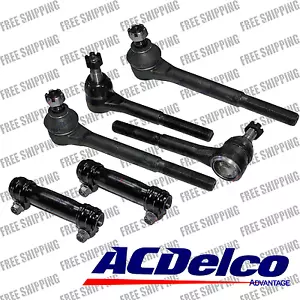 Steering Kit Front Tie Rod End Adjusting Sleeve For Classic Chevy GMC Fits 71-91 - Picture 1 of 2