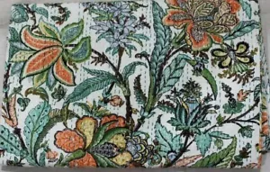 Handgenähte Kantha Quilt Double Size Bettlaken Indische Steppdecke Tagesdecke - Bild 1 von 4