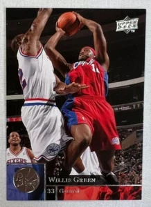 2009-10 Upper Deck: Willie Green & Al Thornton - NAME ERROR CARD - Picture 1 of 2